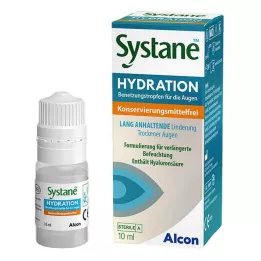 SYSTANE HYDRATION Fuktmiddel for øyelokk uten konserveringsmiddel, 10 ml
