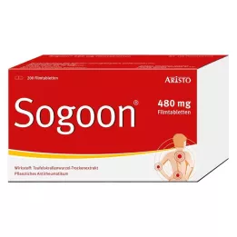 SOGOON 480 mg filmdrasjerte tabletter, 200 stk