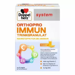 DOPPELHERZ Orthopro Immun Drikkegranulatsystem, 30 stk