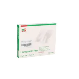 Lomatuell Pro 5x5 cm steril, 10 stk
