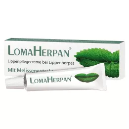 LOMAHERPAN Leppepleiekrem med sitronmelisseekstrakt, 5 ml
