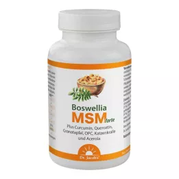 BOSWELLIA MSM forte Dr.Jacobs tabletter, 90 stk