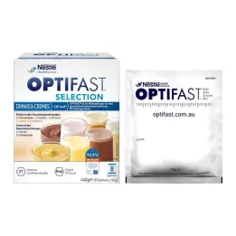 OPTIFAST Utvalgsdrikker &amp; Kremer pulver, 8X55 g