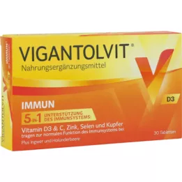 VIGANTOLVIT Immun Film -belagte tabletter, 30 stk