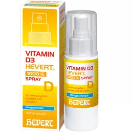 VITAMIN D3 HEVERT 1000, dvs. spray, 30 ml