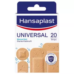 HANSAPLAST Universal gipslister vanntette, 20 stk