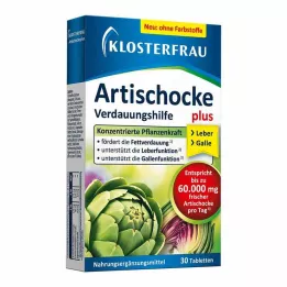 KLOSTERFRAU Artisjokk pluss tabletter, 30 stk