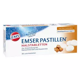 EMSER Pastiller halspastiller salt karamell, 30 stk