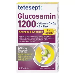 TETESEPT Glukosamin 1200 filmdrasjerte tabletter, 30 stk