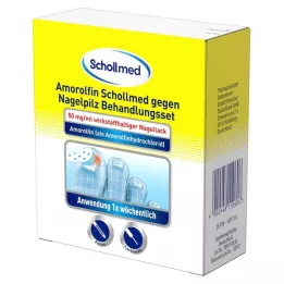AMOROLFIN Schollmed mot neglesopp behandlingssett, 2,5 ml