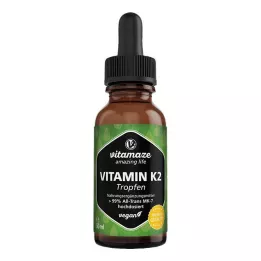 VITAMIN K2 MK7 dråper høydose vegansk, 50 ml