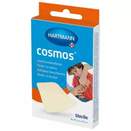 COSMOS Sliteplaster 45x65 mm steril, 4 stk
