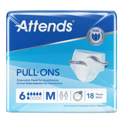 ATTENDS Pull-on 6 m, 18 stk