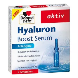 DOPPELHERZ Hyaluron Boost Serum Ampuller, 5 stk