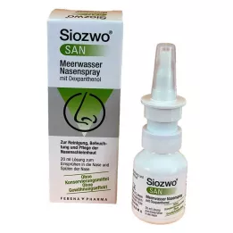 SIOZWO SAN Sjøvannsnesespray med dexpanthenol, 20 ml