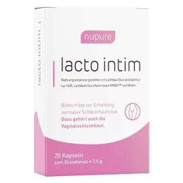 LACTO INTIM oral probiotika for bact, 20 stk
