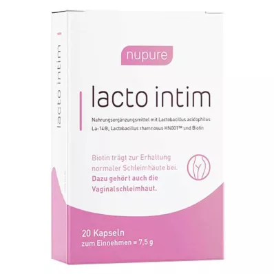 LACTO INTIM oral probiotika for bact, 20 stk LACTO INTIM oral probiotika for bact, 20 stk