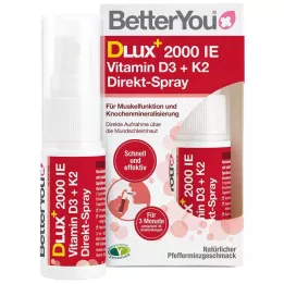 Betteryou Vitamin D3 + K2 Direkte spray, 12 ml