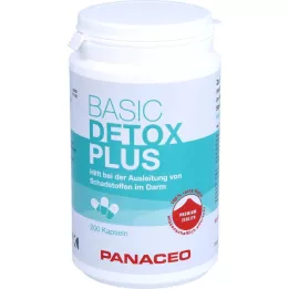 PANACEO Basic Detox Plus-kapsler, 200 stk