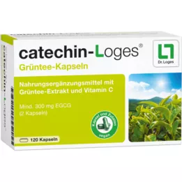 CATECHIN-logger grønne tee -kapsler, 120 stk