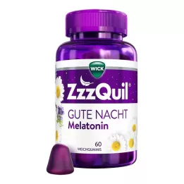 WICK ZzzQuil Good Night Soft Gummies, 60 stk