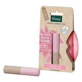 KNEIPP farget leppepleie naturlig rose, 3,5 g