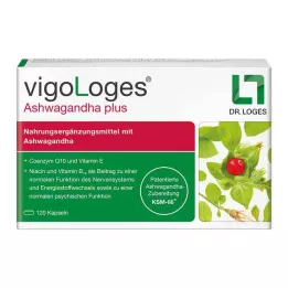 VIGOLOGES Ashwagandha pluss kapsler, 60 stk