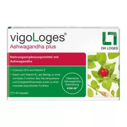 VIGOLOGES Ashwagandha pluss kapsler, 120 stk