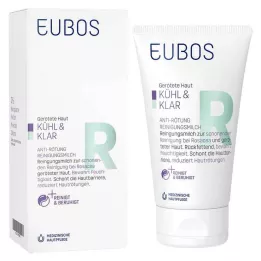 EUBOS KÜHL &amp; KLAR Anti-Redness Cleansing Milk, 150 ml
