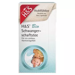 H&S Økologiske graviditetstefilterposer, 20X2 g