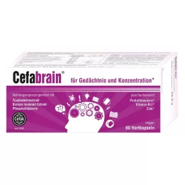 CEFABRAIN Harde kapsler, 60 stk