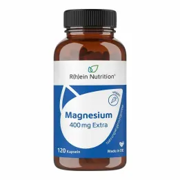 Magnesium 400 mg ekstra kapsler, 120 stk