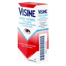 Visine® Yxin® Hydro 0,5 mg/ml øyedråper, 15 ml