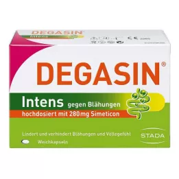 DEGASIN intens 280 mg myke kapsler, 32 stk