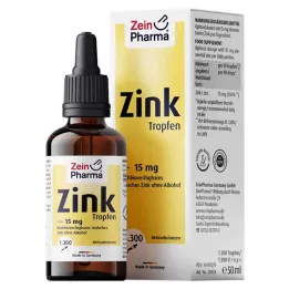 ZINK TROPFEN 15 mg ionisert, 50 ml
