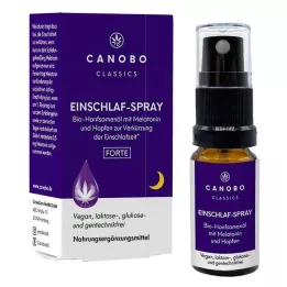 CANOBO Økologisk hampfrøolje søvnspray Hopf./Mela., 10 ml