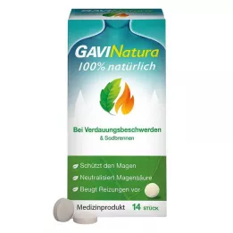 GAVINATURA naturlig for fordøyelsesproblemer.Lut., 14 stk