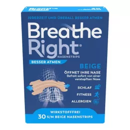 BESSER Atmen Breathe Høyre nesepropp normal beige, 30 stk