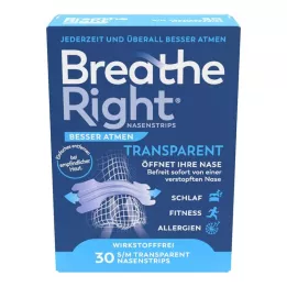 BESSER Atmen Breathe Høyre nesepropp normal gjennomsiktig, 30 stk
