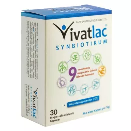 VIVATLAC SYNBIOTIKUM gastro-resistente kapsler, 30 stk