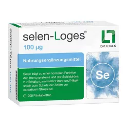 SELEN-LOGES 100 μg filmdrasjerte tabletter, 200 stk
