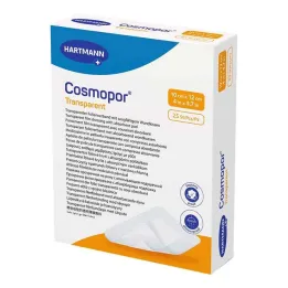 Cosmopor transparent filmdressing 10x12 cm steril, 25 stk