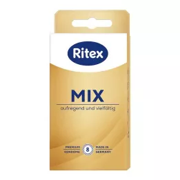 RITEX Blandkondomer, 8 stk