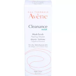 AVENE Rengjøring MASK Peeling mask naturlig cellulose, 50 ml
