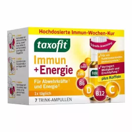 TAXOFIT Immun&energidrikkeampuller, 7X10 ml