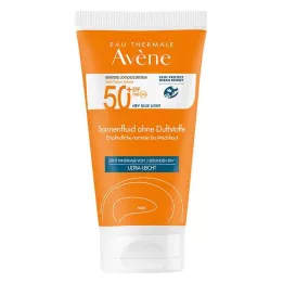 AVENE Sun Fluid SPF 50+ uten duft, 50 ml