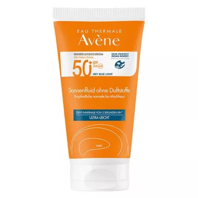 AVENE Sun Fluid SPF 50+ uten duft, 50 ml AVENE Sun Fluid SPF 50+ uten duft, 50 ml