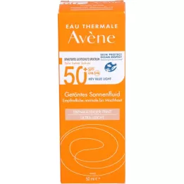 AVENE Solvæske SPF 50+ tonet, 50 ml