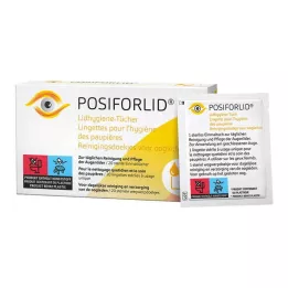 POSIFORLID Hygieneservietter for øyelokk, 20 stk