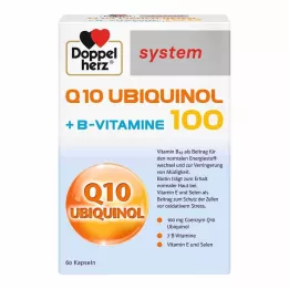 DOPPELHERZ Q10 Ubiquinol 100 systemkapsler, 60 stk